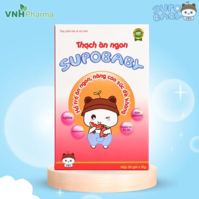 Thạch ăn ngon SUPOBABY 5IN1 – Trẻ ăn ngon, tiêu hóa tốt, tăng sức đề kháng