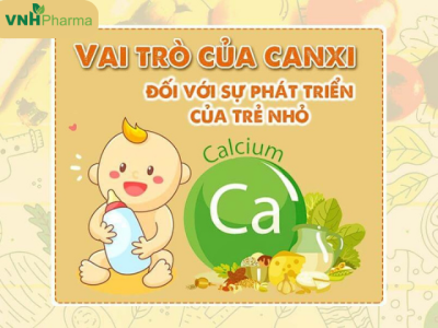 Canxi dinh dưỡng vàng cho sự phát triển của trẻ nhỏ
