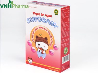 Thạch ăn ngon Supobaby – Bổ sung lysine và taurine hỗ trợ phát triển trí não