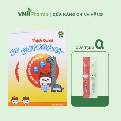 Giảm giá khi mua combo Thạch Canxi Supobaby